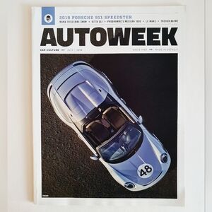 AutoWeek Magazine July 1, 2019 - 2019 Porsche 911 Speedster - Jetta GLI